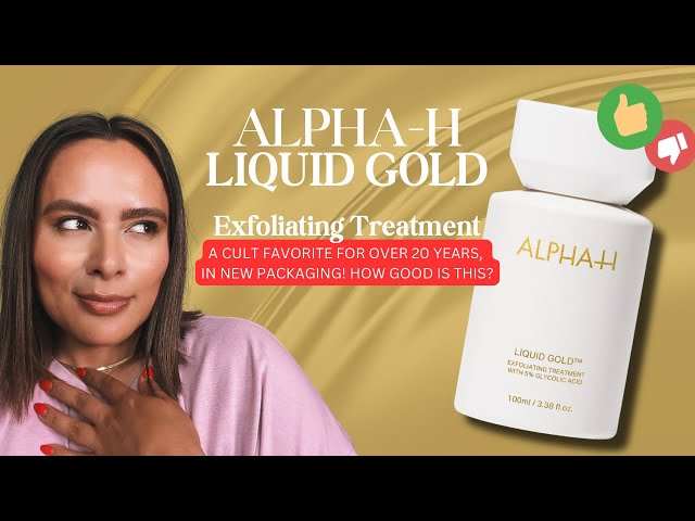 Alpha-H LIQUID GOLD Review | Nadia Vega - YouTube