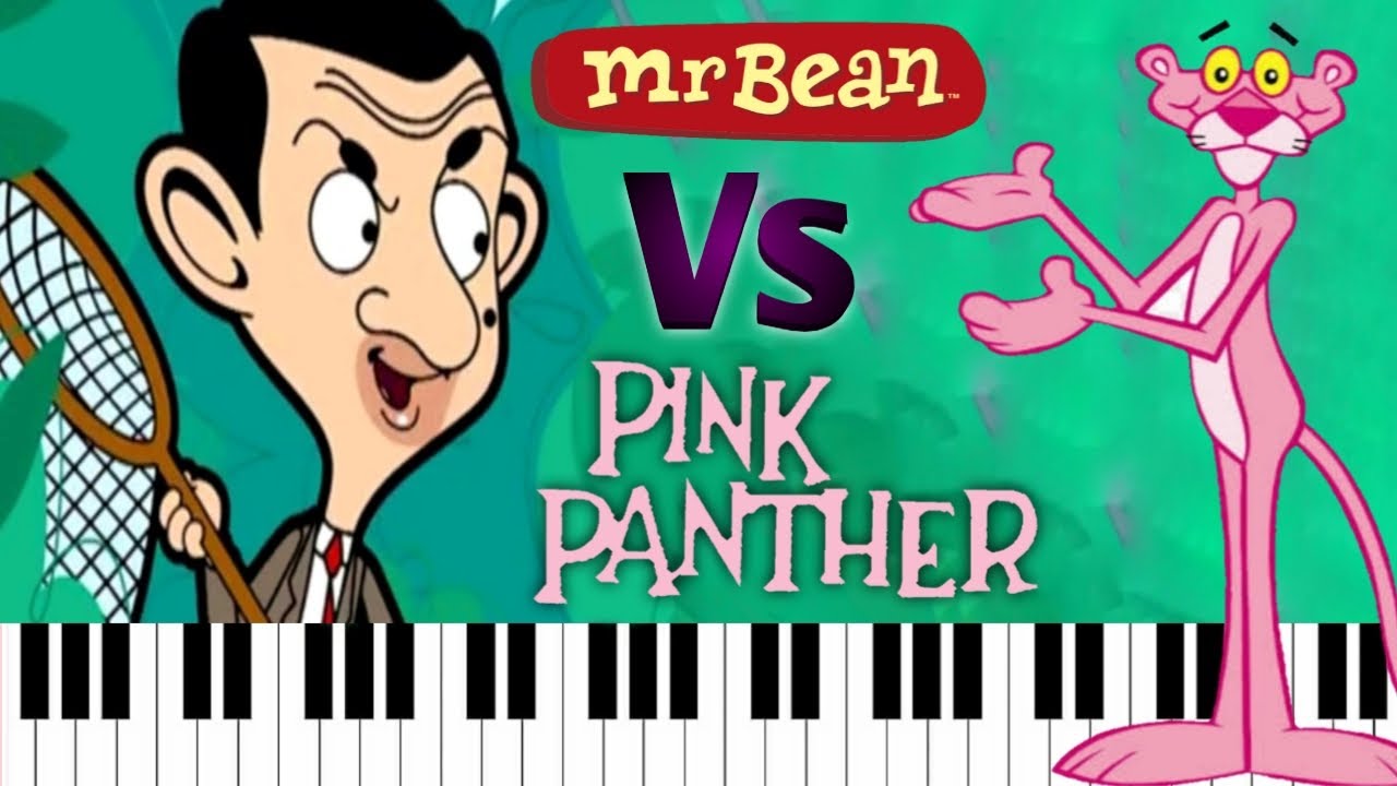MR Bean Vs Pink Panther Piano Cover MR.Bean Theme Piano Pink