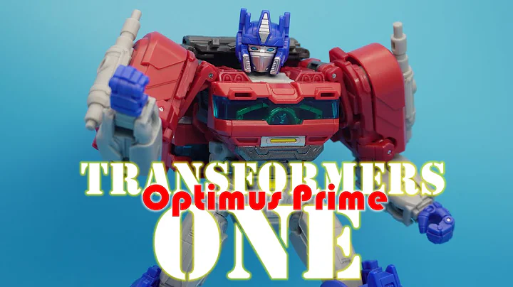 Takara Tomy Transformers : ONE Brave Commander Optimus Prime Figure Unboxing Review