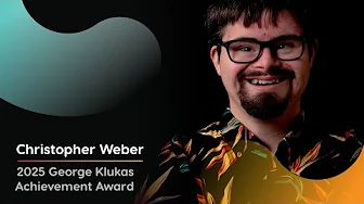 Christopher Weber: 2025 George Klukas Achievement Award
