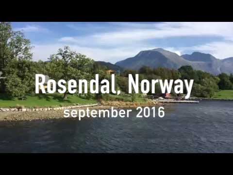 NORWAY 4K - Baroniet Rosendal & Kvinnherad church