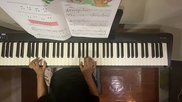 Barrel of Monkeys song on piano Alfred basic piano all in one pg43