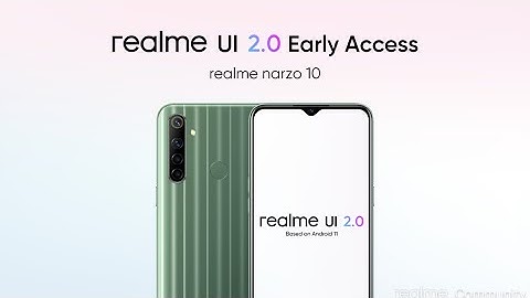 realme Narzo 10 realme UI 2.0 Update | realme Narzo 10 Android 11 Update | realme Narzo 10 Update 🥳