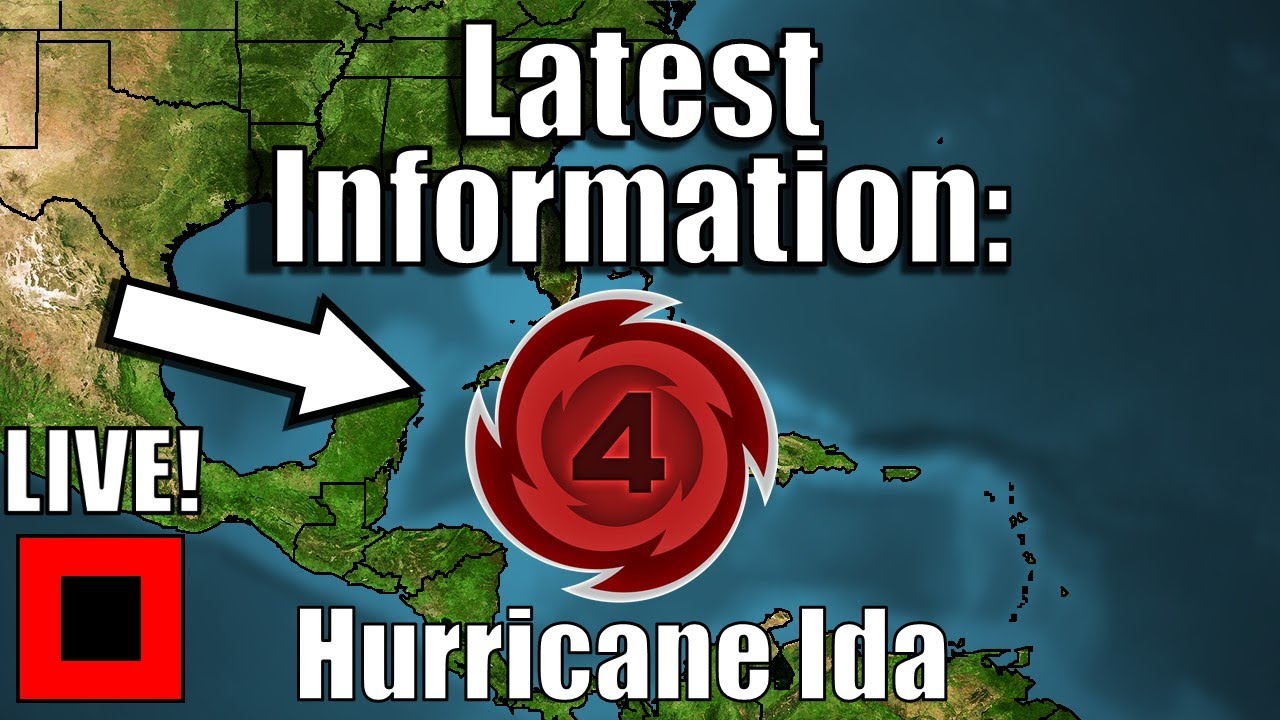 LATEST INFORMATION! Live Significant Hurricane Ida (August 28th, 2021
