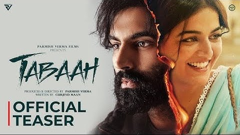 official teaser  Tabaah: Parmish Verma | Wamiqa Gabbi | In Theaters 18th Oct