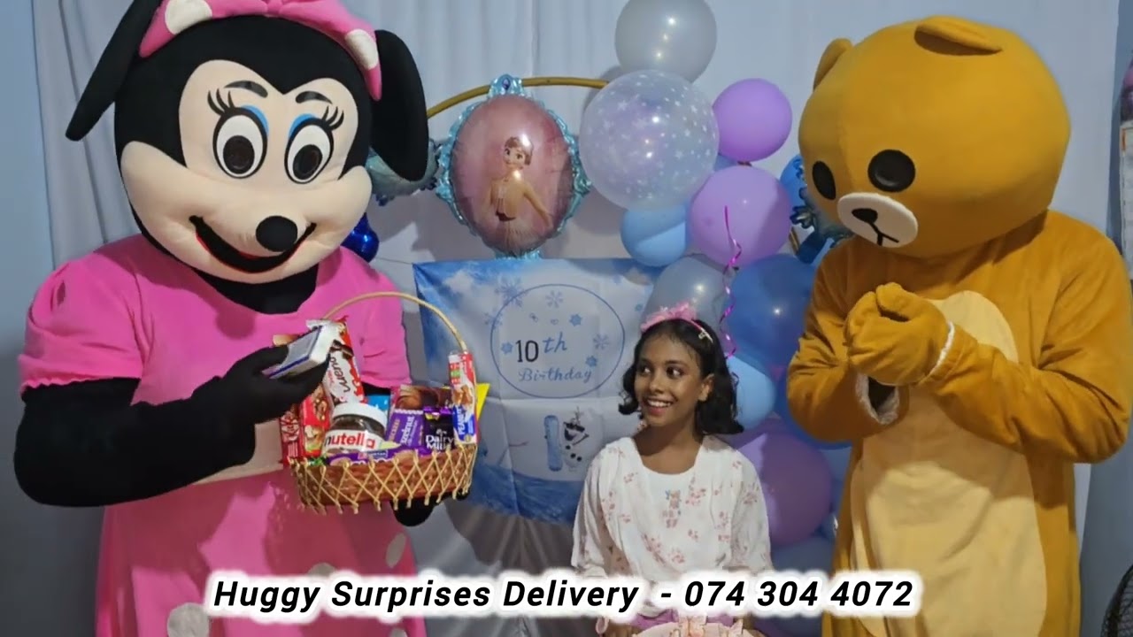 💖11th Birthday Surprise | Emotional Gift from Abroad | Huggy Surprises Delivery Jaffna 