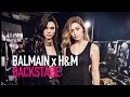 Balmain x hm backstage ft kendall jenner gigi hadid oliver rousteing  modtv