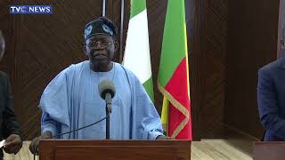 President Tinubu Holds Press Conference In Benin Republic