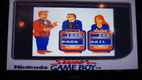 Jeopardy! Teen Tournament Game Boy Run Game 1: Part 1