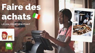 Lesson 24 for beginners in Italian: shops and buying in Italian screenshot 3