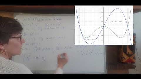 Aire entre deux courbes  : intégration