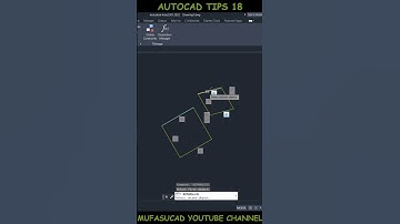 Autocad Tips 18 Match Object To Another With Parametric #Shorts