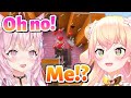 Nene & Koyori reacts to Miko's Kissing Room【Minecraft/Hololive Clip/EngSub】