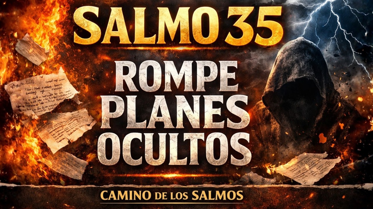 🔥 SALMO 35 — ROMPE PLANES Y MAQUINACIONES CONTRA TI URGENTE | CAMINO DE LOS SALMOS