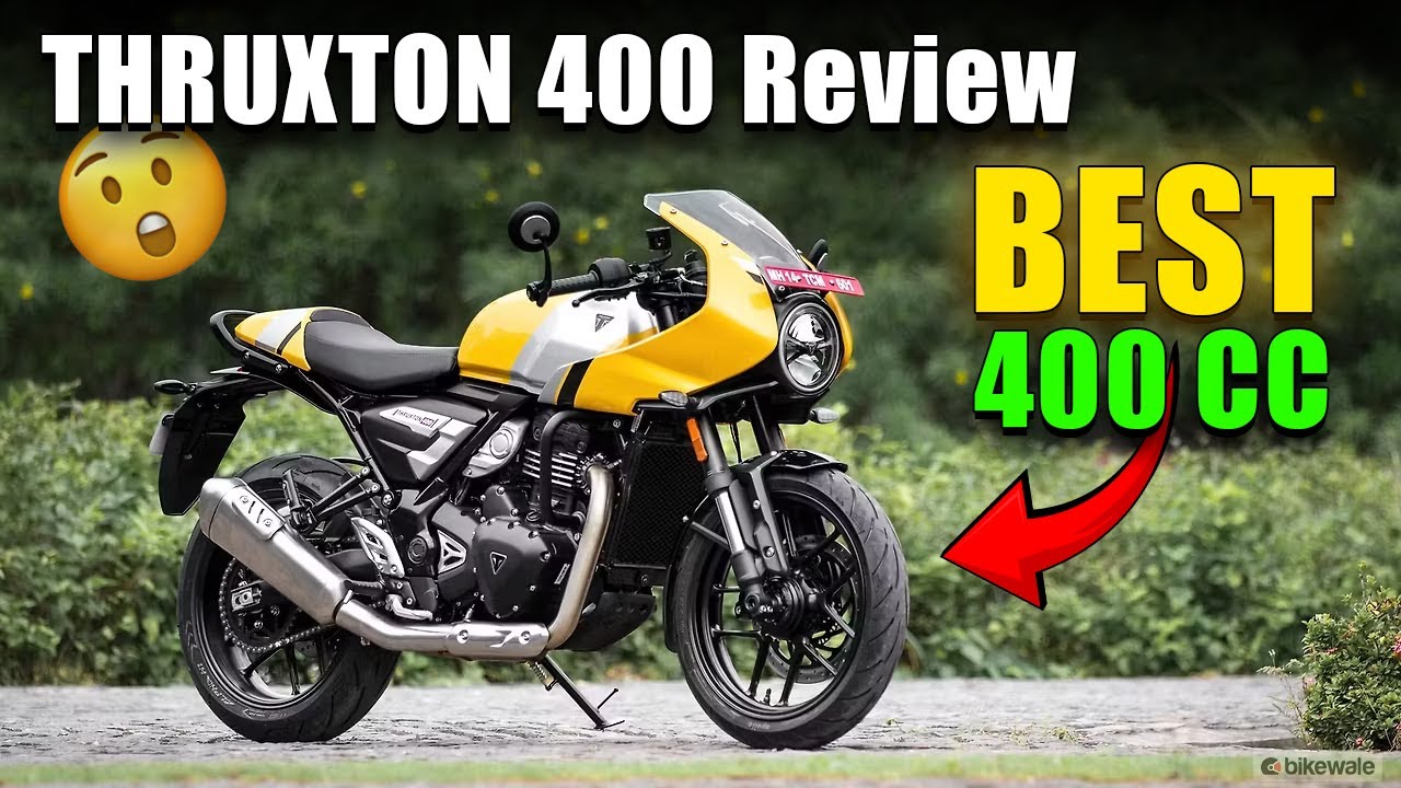 THRUXTON 400 REVIEW😮 | Crazy Machine🚀 | Mast boys | 