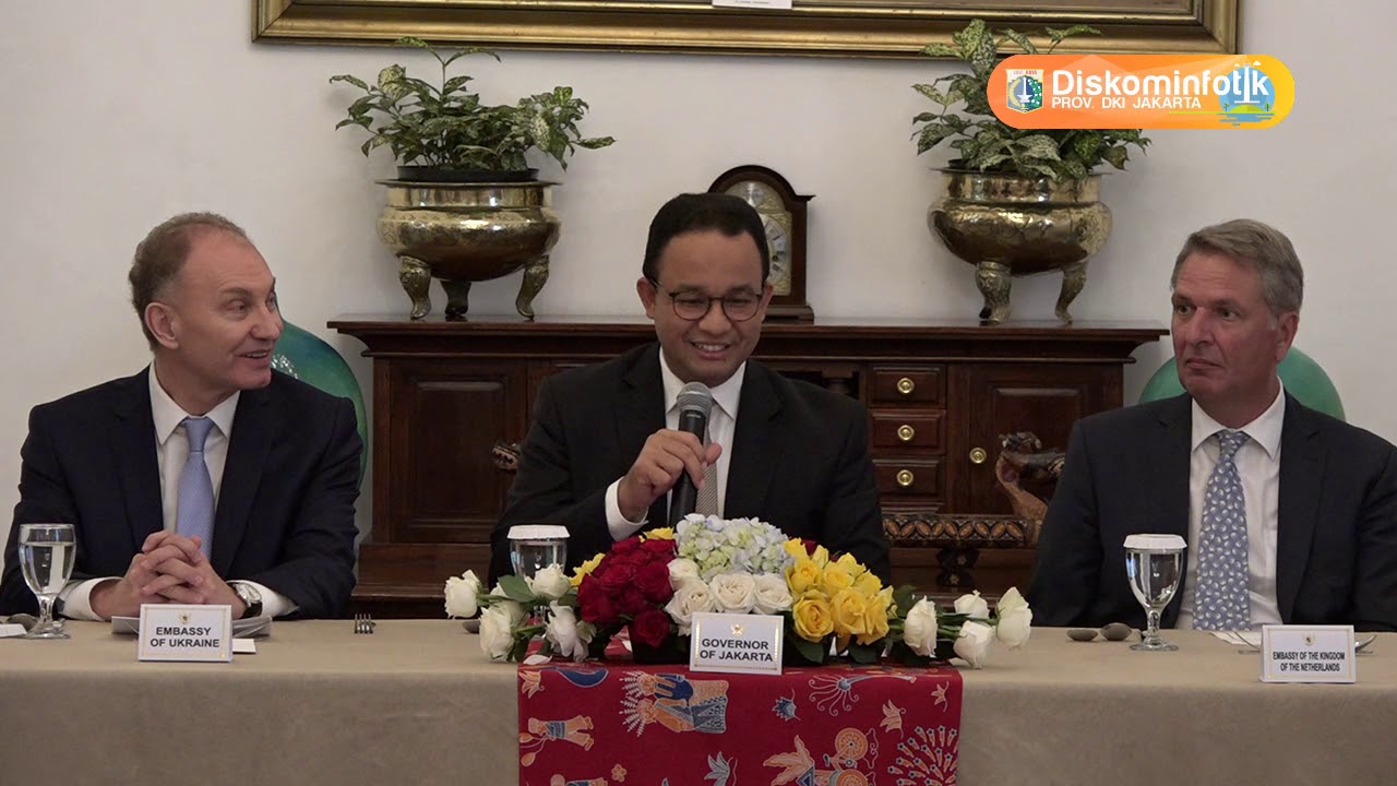 23 Apr 2019 Gub Anies Baswedan Memberikan Sambutan pada Diplomatic Corps Gathering 2019