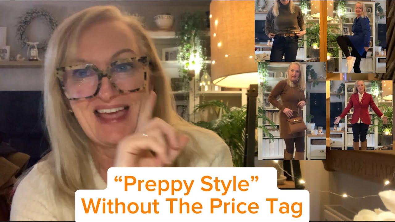 Preppy Style Without the Price Tag.     Thrifted & Affordable Outfit Try-On
