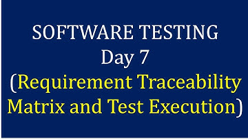 Day 7: Mastering Manual Testing | RTM | Requirement Traceability Matrix | Test Execution