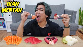 Makan Ikan Mentah (Sashimi) | Papa Ziyan