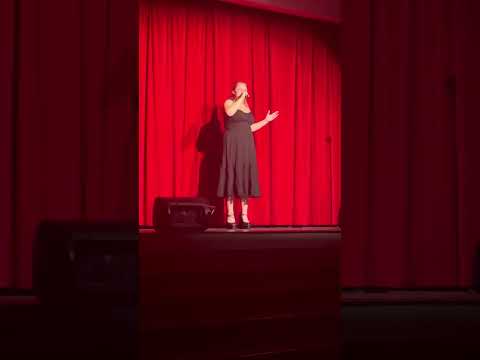 Emelia singing two solos at her 2023 first choir concert at Lee V. Pollard High School!