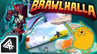 Brawlhalla Overdose (funny brawlhalla moments fails) 2019