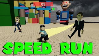 ROBLOX SPEEDRUN [18:15] Escape Mr Funny's ToyShop! (SCARY OBBY) FULLGAME 