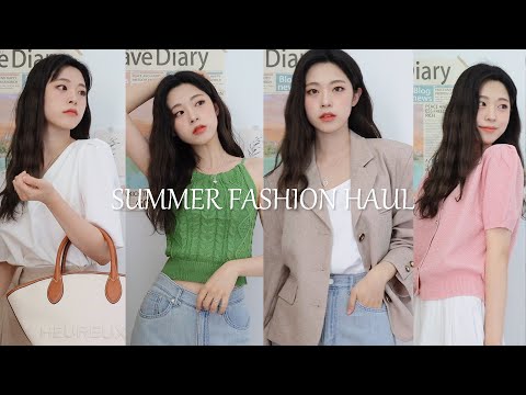 (SUB) 여름 패션하울💚예쁜 신상 부터 뽕뽑템 까지! 여름 옷 빠르게 준비하기 Summer Fashion Haul