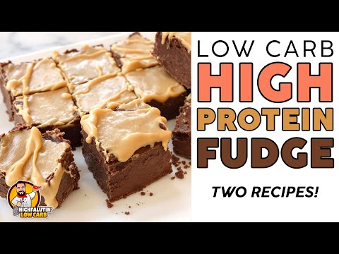 OMG! High Protein CHOCOLATE PEANUT BUTTER FUDGE - Ricotta vs. Cottage Cheese Battle!