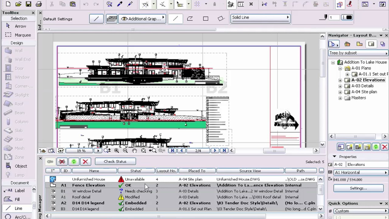 TUTORIAL ARCHICAD Drawing Manager YouTube