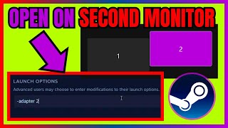 How To Open Game On SECOND MONITOR On Steam (WORKING 2026)