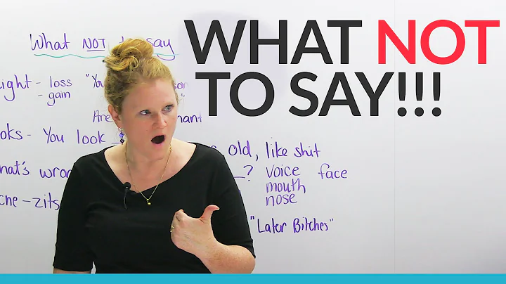 Polite English: What NOT to say to people! - DayDayNews