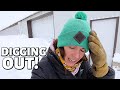 Our first BLIZZARD of 2021🥶 (SO MUCH SNOW!!) Vlog 414