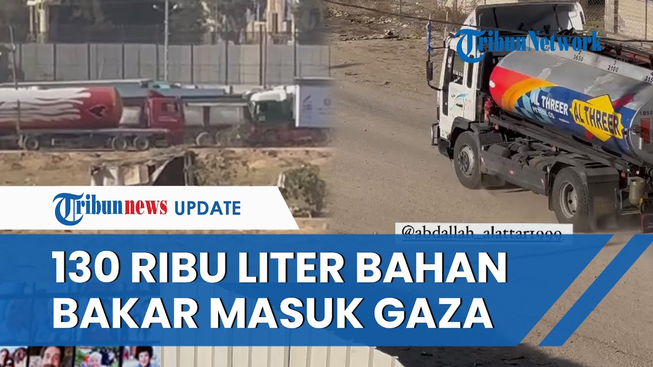 200 Truk Bantuan dan 130 Ribu Liter Bahan Bakal Siap Masuk Gaza Tiap ...