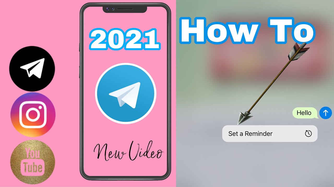 How To Set A Reminder In Telegram 2021 Kim Seng Official YouTube