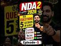 फिर कर दिखाया | NDA English Trick Episode 5 | Anuj Sir | NDA 2 2026  #nda2026 #ndaenglish #nda