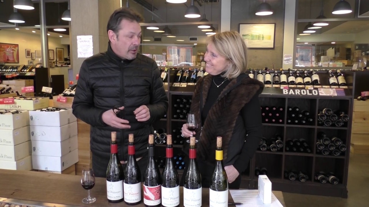 Isabel Ferrando (Domaine de Saint-Prefert) visits Le Du's!