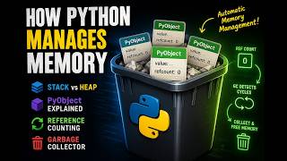 How python manages memory for you