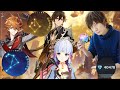 Zonghli's VA shows his C6 characters and pulls some gacha on livestream[ENG]