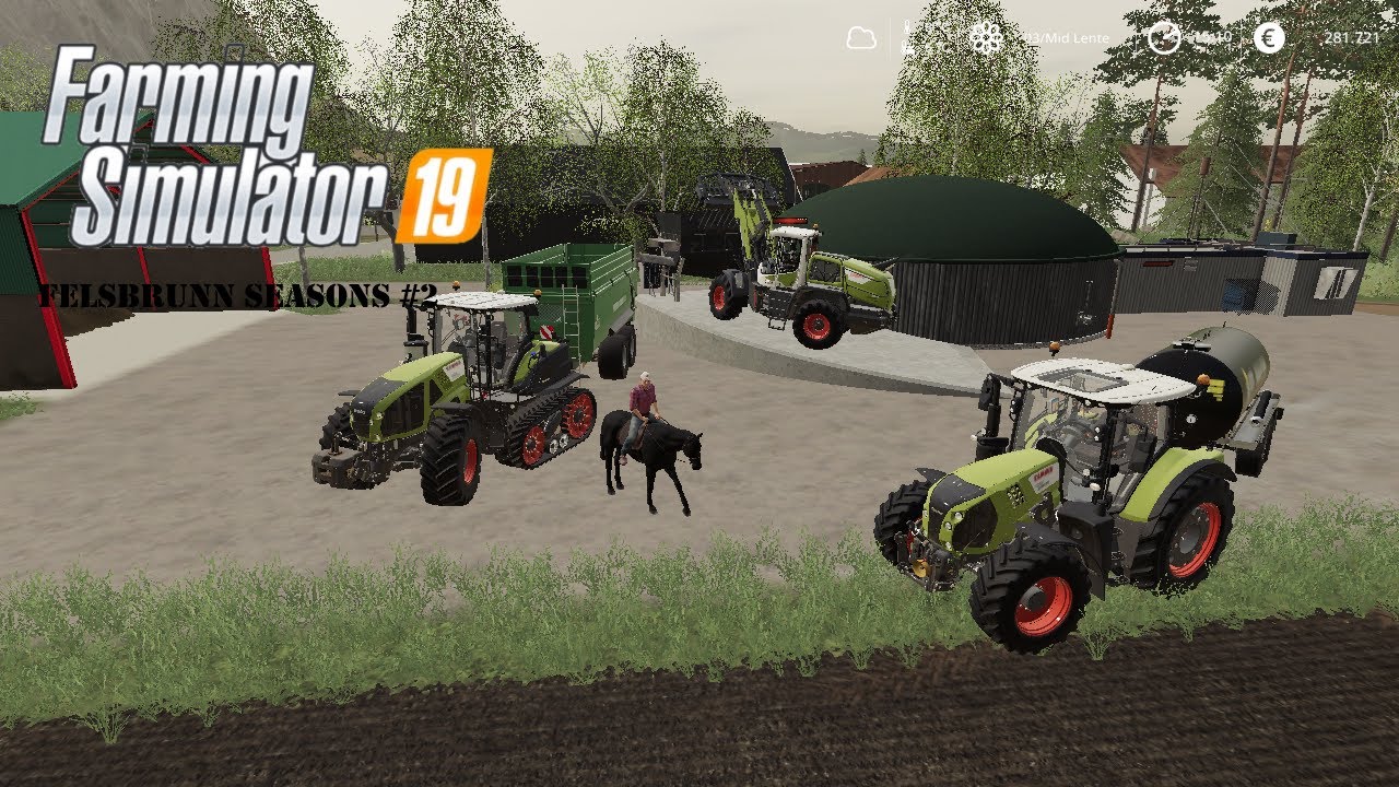 DIEREN VERZORGEN & PAARDEN TRAINEN | Felsbrunn Seasons #2 | Farming Simulator 19