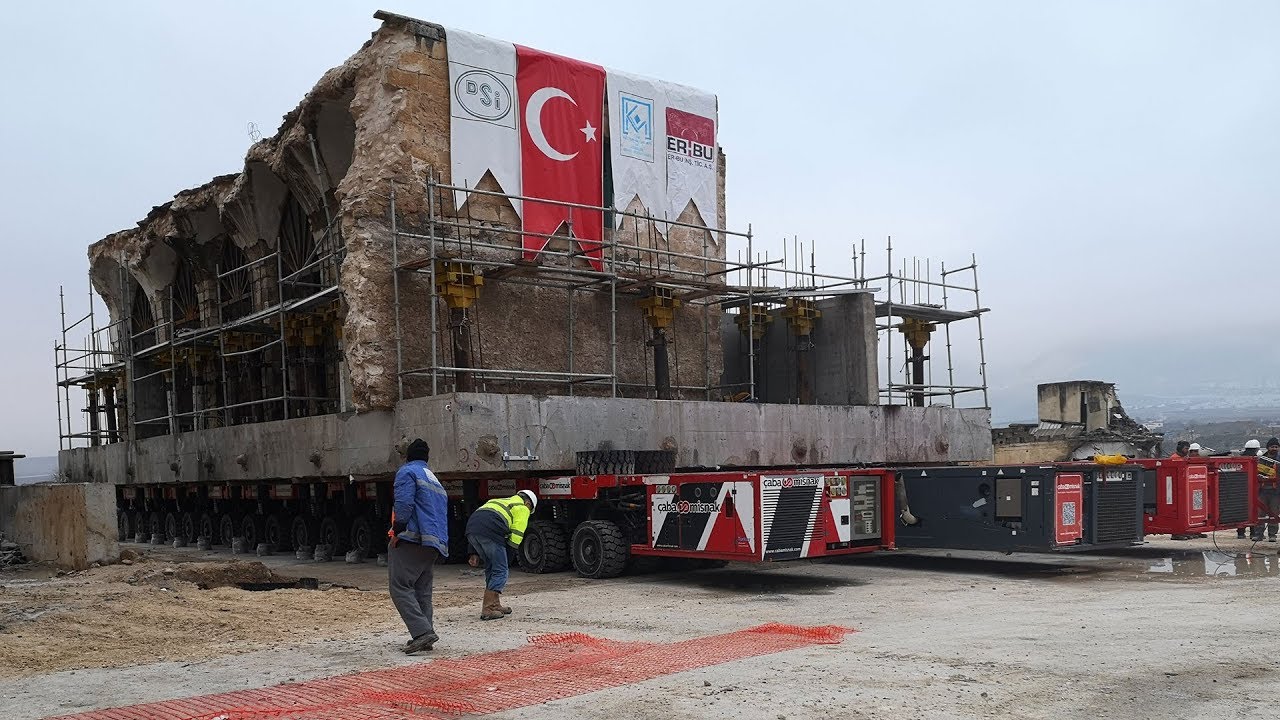 Hasankeyf'teki son eser Er-Rızk Camisi taşınıyor