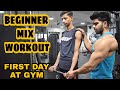 First day at Gym, Complete guidance for beginners|| Beginners mix workout image