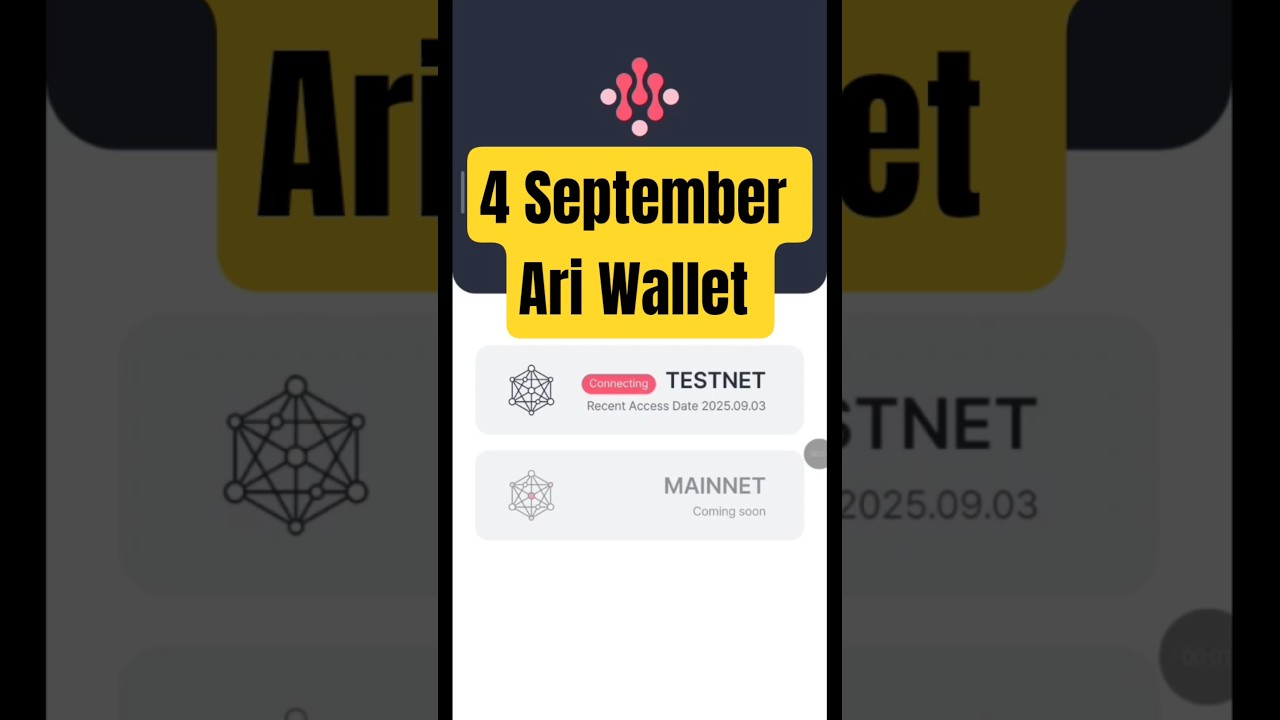 Ari Wallet Quiz today 🔥Ari Wallet Quiz 4 september 🔥 Ari Wallet Today Quiz Answer 🔥 Ari Chain Wallet