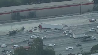 CHP investigating deadly big rig crash on 60 Freeway