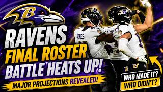 🚨 Ravens Roster WAR Begins! Final 53-Man Predictions Revealed & Big Names on the Edge 😱🔥