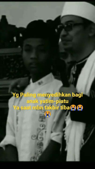 sedih nya yatim piatu di saat malam takbir 😭#shortvideo