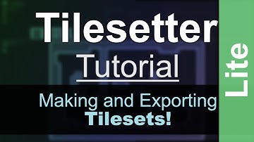 Tilesetter Lite Tutorial Creating and Exporting Tilesets