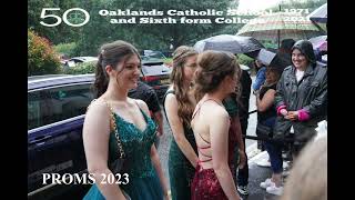 Oaklands Prom 2023 arrival at the Marriott Hotel