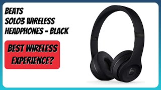 REVIEW (2026): Beats Solo3 Wireless Headphones - Black. Features