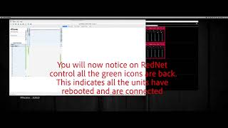 How to Reboot RedNet & set up the sample rate