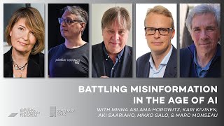 Battling Misinformation in the Age of AI — Panel with Faktabaari